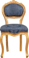 Biscottini-Sedia-poltroncina-stile-francese-Luigi-XVI-in-legno-massello-di-faggio-finitura-oro-antico-e-blu