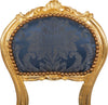 Biscottini-Sedia-poltroncina-stile-francese-Luigi-XVI-in-legno-massello-di-faggio-finitura-oro-e-blu
