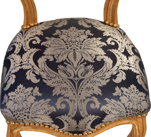 Biscottini-Sedia-poltroncina-stile-francese-Luigi-XVI-in-legno-massello-di-faggio