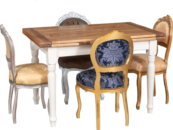 Biscottini-Sedia-stile-francese-Luigi-XVI-in-legno-massello-di-faggio-ORO/ROSSO