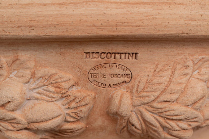 Biscottini-Set-2-Cesta-Cestina-Vaso-in-Terracotta-100%-Made-in-Italy-interamente-Lavorata-a-Mano-Vaso-Fiori-L40XPR40XH19-CM