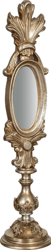 Biscottini-SPECCHIERA-DA-APPOGGIO-IN-LEGNO-FINITURA-FOGLIA-ARGENTO-ANTICATO-MADE-IN-ITALY