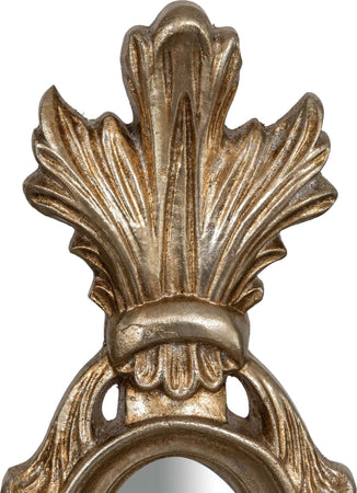 Biscottini-SPECCHIERA-DA-APPOGGIO-IN-LEGNO-FINITURA-FOGLIA-ARGENTO-ANTICATO-MADE-IN-ITALY