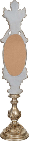 Biscottini-SPECCHIERA-DA-APPOGGIO-IN-LEGNO-FINITURA-FOGLIA-ARGENTO-ANTICATO-MADE-IN-ITALY