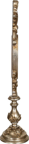Biscottini-SPECCHIERA-DA-APPOGGIO-IN-LEGNO-FINITURA-FOGLIA-ARGENTO-ANTICATO-MADE-IN-ITALY
