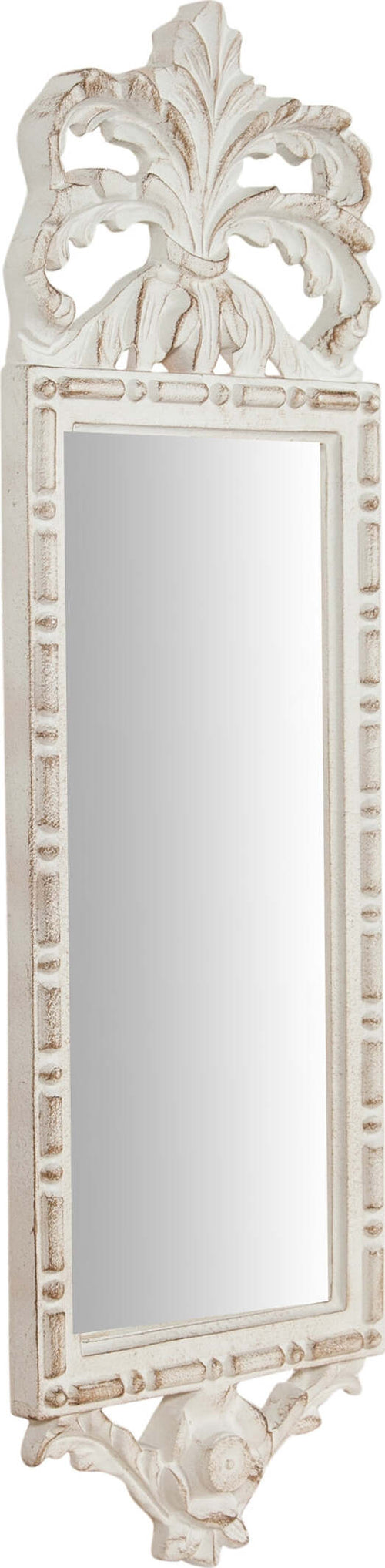 Biscottini-Specchiera-da-parete-in-legno-finitura-bianco-anticato-L19xPR3xH65-cm-Made-in-Italy