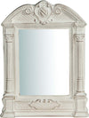 Biscottini-Specchiera-da-parete-in-legno-finitura-bianco-anticato-L23xPR3,5xH43-cm-Made-in-Italy