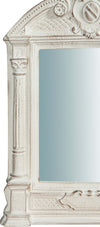 Biscottini-Specchiera-da-parete-in-legno-finitura-bianco-anticato-L23xPR3,5xH43-cm-Made-in-Italy
