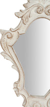 Biscottini-Specchiera-da-parete-in-legno-finitura-bianco-anticato-L25xPR2,5xH40-cm-Made-in-Italy