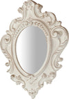 Biscottini-Specchiera-da-parete-in-legno-finitura-bianco-anticato-L32xPR3,5xH38-cm-Made-in-Italy