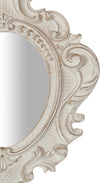 Biscottini-Specchiera-da-parete-in-legno-finitura-bianco-anticato-L32xPR3,5xH38-cm-Made-in-Italy