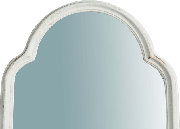 Biscottini-Specchiera-da-parete-in-legno-finitura-bianco-anticato-L40xPR3xH100-cm-Made-in-Italy