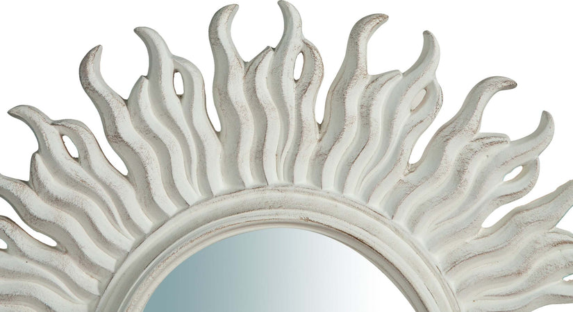 Biscottini-Specchiera-da-parete-in-legno-finitura-bianco-anticato-L46xPR4,5xH46-cm-Made-in-Italy