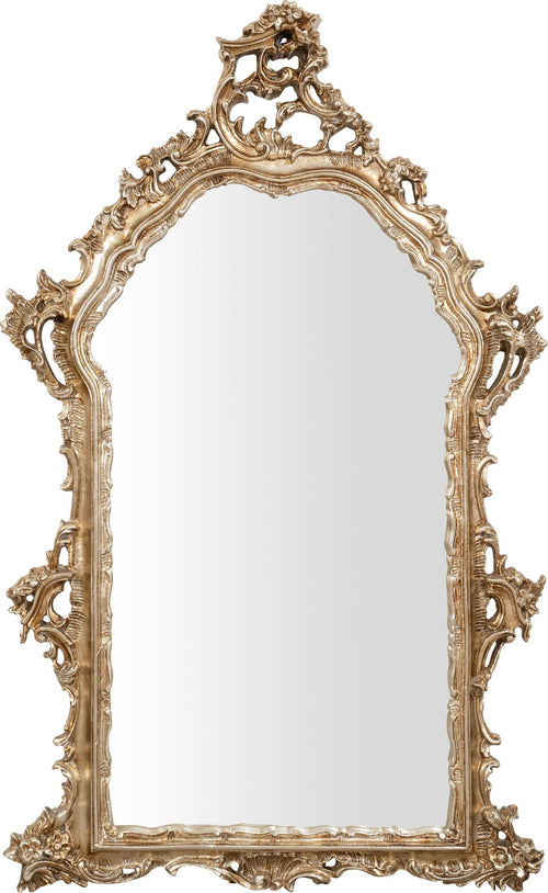 Biscottini-SPECCHIERA-DA-PARETE-IN-LEGNO-FINITURA-FOGLIA-ARGENTO-ANTICO-MADE-IN-ITALY