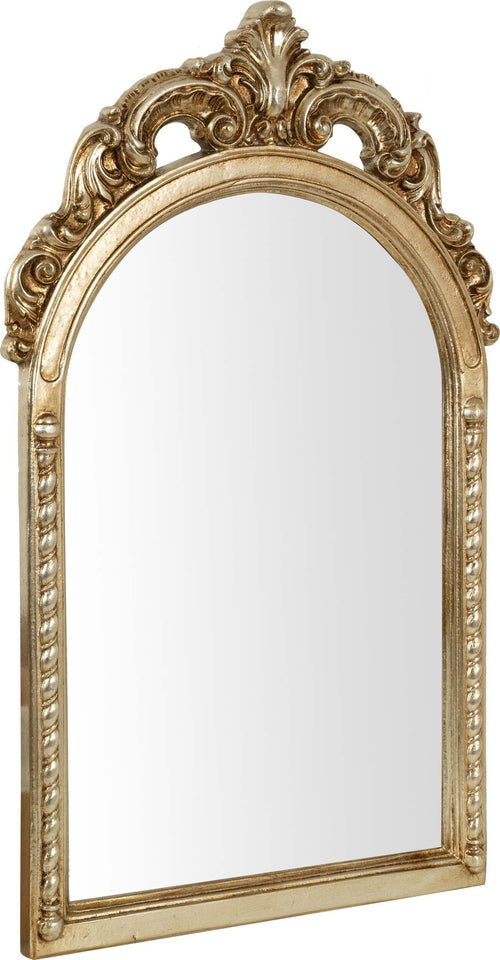 Biscottini-SPECCHIERA-DA-PARETE-IN-LEGNO-FINITURA-FOGLIA-ARGENTO-ANTICO-MADE-IN-ITALY