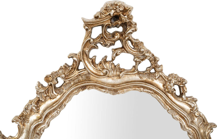 Biscottini-SPECCHIERA-DA-PARETE-IN-LEGNO-FINITURA-FOGLIA-ARGENTO-ANTICO-MADE-IN-ITALY