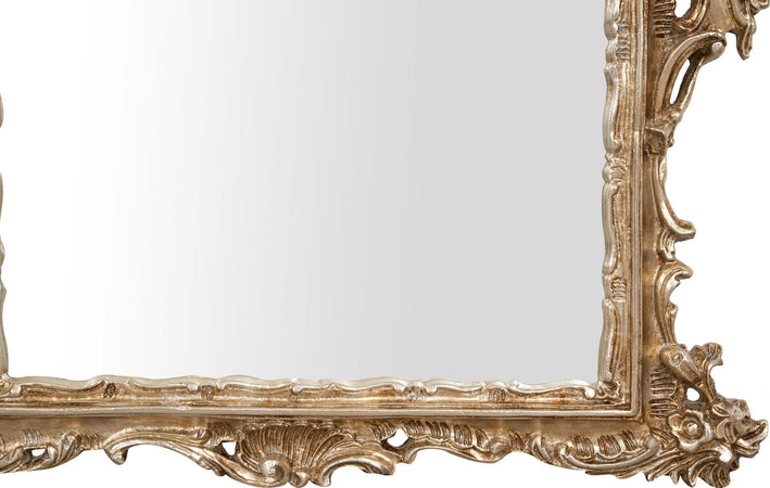 Biscottini-SPECCHIERA-DA-PARETE-IN-LEGNO-FINITURA-FOGLIA-ARGENTO-ANTICO-MADE-IN-ITALY