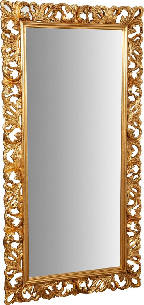 Biscottini-SPECCHIERA-DA-PARETE-IN-LEGNO-FINITURA-FOGLIA-FOGLIA-ORO-ANTICATO-MADE-IN-ITALY