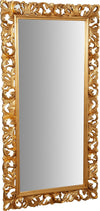 Biscottini-SPECCHIERA-DA-PARETE-IN-LEGNO-FINITURA-FOGLIA-FOGLIA-ORO-ANTICATO-MADE-IN-ITALY