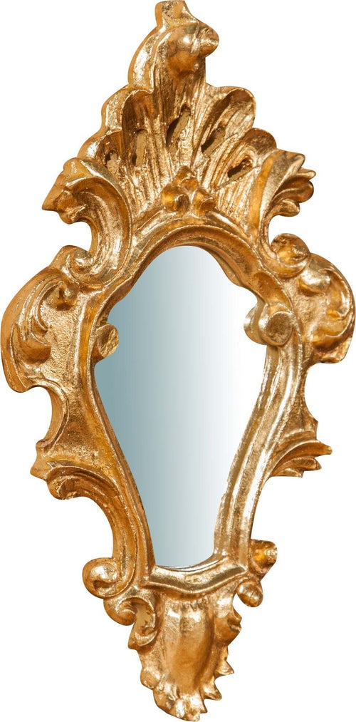 Biscottini-Specchiera-da-parete-in-legno-finitura-foglia-oro-anticato-L20xPR3xH35-cm-Made-in-Italy