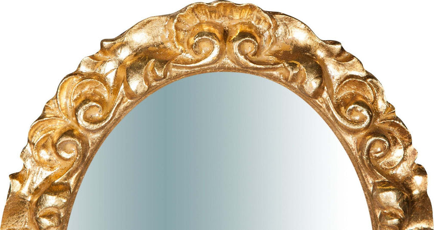 Biscottini-Specchiera-da-parete-in-legno-finitura-foglia-oro-anticato-L25xPR2,5xH31-cm-Made-in-Italy