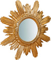 Biscottini-Specchiera-da-parete-in-legno-finitura-foglia-oro-anticato-L43xPR4xH43-cm-Made-in-Italy