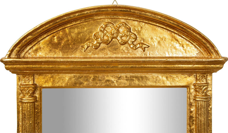 Biscottini-SPECCHIERA-DA-PARETE-IN-LEGNO-FINITURA-FOGLIA-ORO-ANTICATO-MADE-IN-ITALY