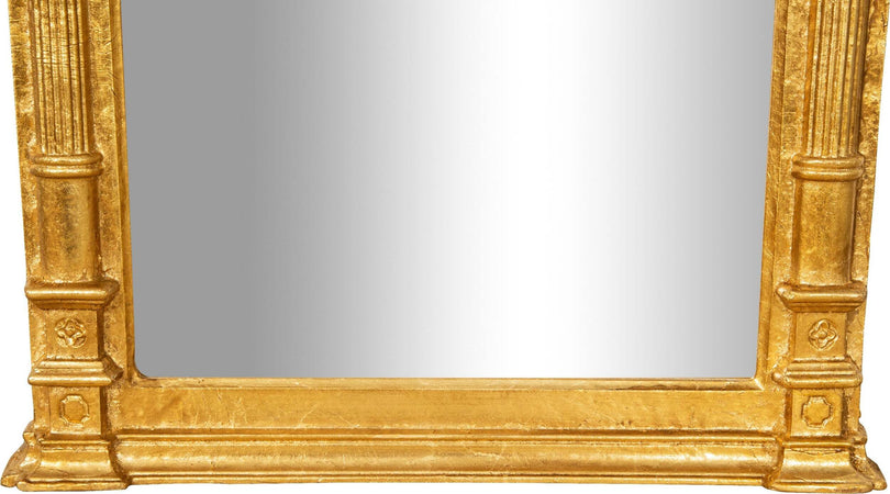 Biscottini-SPECCHIERA-DA-PARETE-IN-LEGNO-FINITURA-FOGLIA-ORO-ANTICATO-MADE-IN-ITALY
