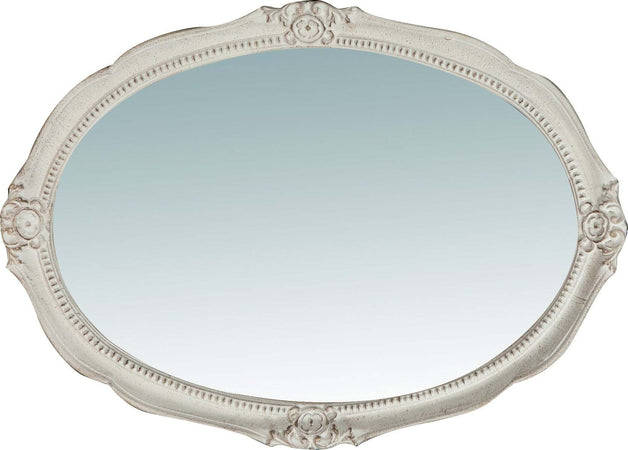 Biscottini-Specchiera-da-parete-verticale/orizzontale-in-legno-finitura-bianca-anticata-L37xPR3,5xH51-cm-Made-in-Italy