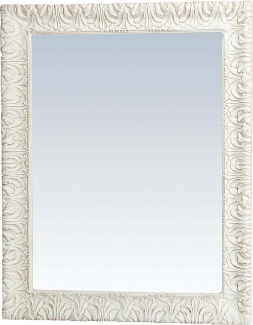 Biscottini-Specchiera-da-parete-verticale/orizzontale-in-legno-finitura-bianca-anticata-L83xPR5,5xH105-cm-Made-in-Italy
