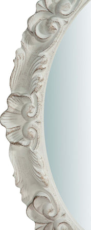 Biscottini-Specchiera-da-parete-verticale/orizzontale-in-legno-finitura-bianca-anticata-Made-in-Italy-OVALE