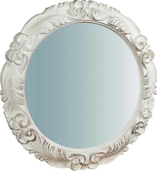 Biscottini-Specchiera-da-parete-verticale/orizzontale-in-legno-finitura-bianco-anticato-L66xPR5xH66-cm-Made-in-Italy