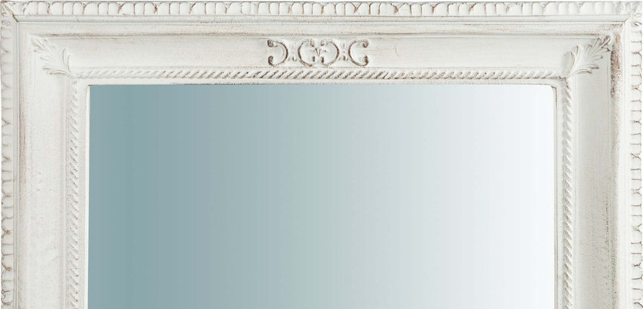 Biscottini-Specchiera-da-parete-verticale/orizzontale-in-legno-finitura-bianco-anticato-L67xPR4,5xH87-cm-Made-in-Italy