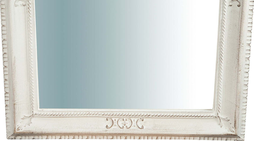 Biscottini-Specchiera-da-parete-verticale/orizzontale-in-legno-finitura-bianco-anticato-L67xPR4,5xH87-cm-Made-in-Italy