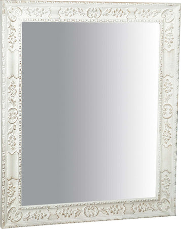 Biscottini-SPECCHIERA-DA-PARETE-VERTICALE/ORIZZONTALE-IN-LEGNO-FINITURA-BIANCO-ANTICATO-RETTANGOLARE-MADE-IN-ITALY