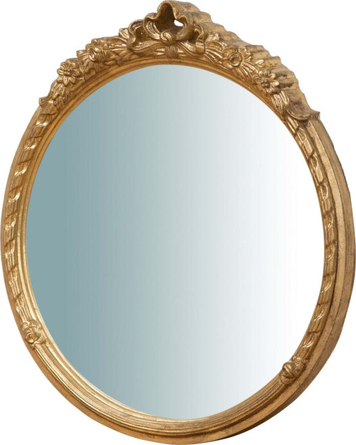 Biscottini-SPECCHIERA-DA-PARETE-VERTICALE/ORIZZONTALE-IN-LEGNO-FINITURA-FOGLIA-ORO-ANTICATO-L40XPR4XH45-cm-Made-in-Italy