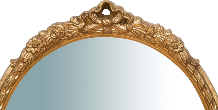 Biscottini-SPECCHIERA-DA-PARETE-VERTICALE/ORIZZONTALE-IN-LEGNO-FINITURA-FOGLIA-ORO-ANTICATO-L40XPR4XH45-cm-Made-in-Italy