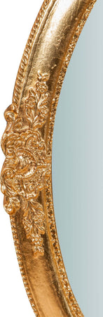 Biscottini-Specchiera-da-parete-verticale/orizzontale-in-legno-finitura-foglia-oro-anticato-L46xPR3xH65-cm-Made-in-Italy