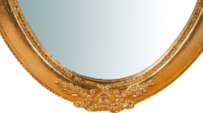 Biscottini-Specchiera-da-parete-verticale/orizzontale-in-legno-finitura-foglia-oro-anticato-L46xPR3xH65-cm-Made-in-Italy