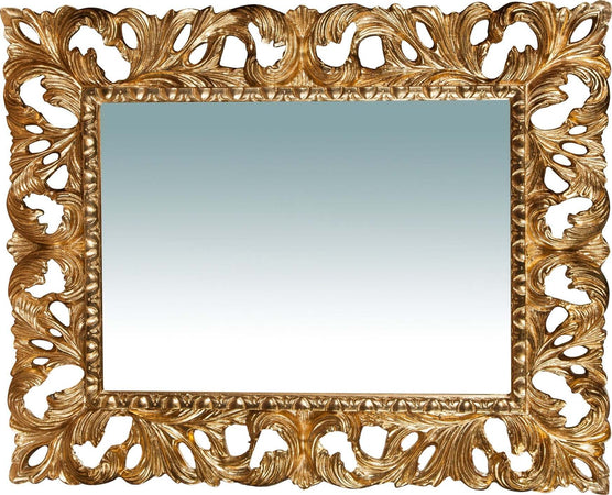 Biscottini-Specchiera-da-parete-verticale/orizzontale-in-legno-finitura-foglia-oro-anticato-L82xPR6xH101-cm-Made-in-Italy