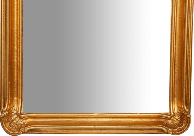 Biscottini-Specchiera-da-parete-verticale/orizzontale-in-legno-finitura-foglia-oro-anticato-Made-in-Italy