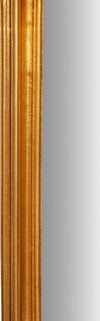 Biscottini-Specchiera-da-parete-verticale/orizzontale-in-legno-finitura-foglia-oro-anticato-Made-in-Italy