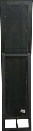 Biscottini-Specchiera-da-terra-L40xPR4xH170-cm-finitura-argento-e-nero-anticato.