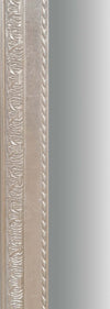 Biscottini-Specchio-Specchiera-da-parete-e-appendere-verticale/orizzontale-L50xPR4xH140-cm-finitura-foglia-argento-anticato