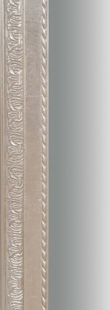 Biscottini-Specchio-Specchiera-da-parete-e-appendere-verticale/orizzontale-L50xPR4xH140-cm-finitura-foglia-argento-anticato