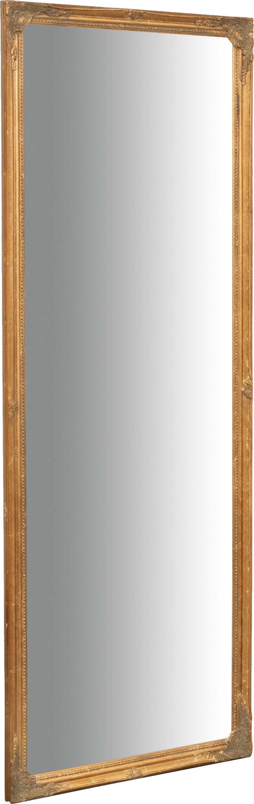 Biscottini-Specchio-Specchiera-da-parete-e-appendere-verticale/orizzontale-L50xPR4xH140-cm-finitura-foglia-oro-anticato