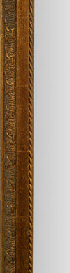 Biscottini-Specchio-Specchiera-da-parete-e-appendere-verticale/orizzontale-L50xPR4xH140-cm-finitura-foglia-oro-anticato