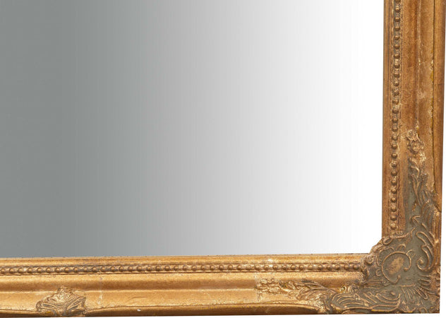 Biscottini-Specchio-Specchiera-da-parete-e-appendere-verticale/orizzontale-L50xPR4xH140-cm-finitura-foglia-oro-anticato
