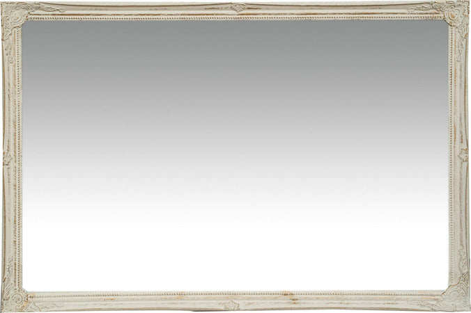 Biscottini-Specchio-Specchiera-da-parete-e-appendere-verticale/orizzontale-L60xPR4xH90-cm-finitura-bianco-anticato
