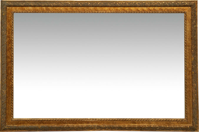 Biscottini-Specchio-Specchiera-da-parete-e-appendere-verticale/orizzontale-L60xPR4xH90-cm-finitura-foglia-oro-anticato
